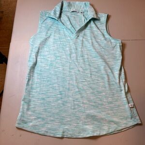 Lady Hagen Golf Light Blue Sleeveless Tank Top